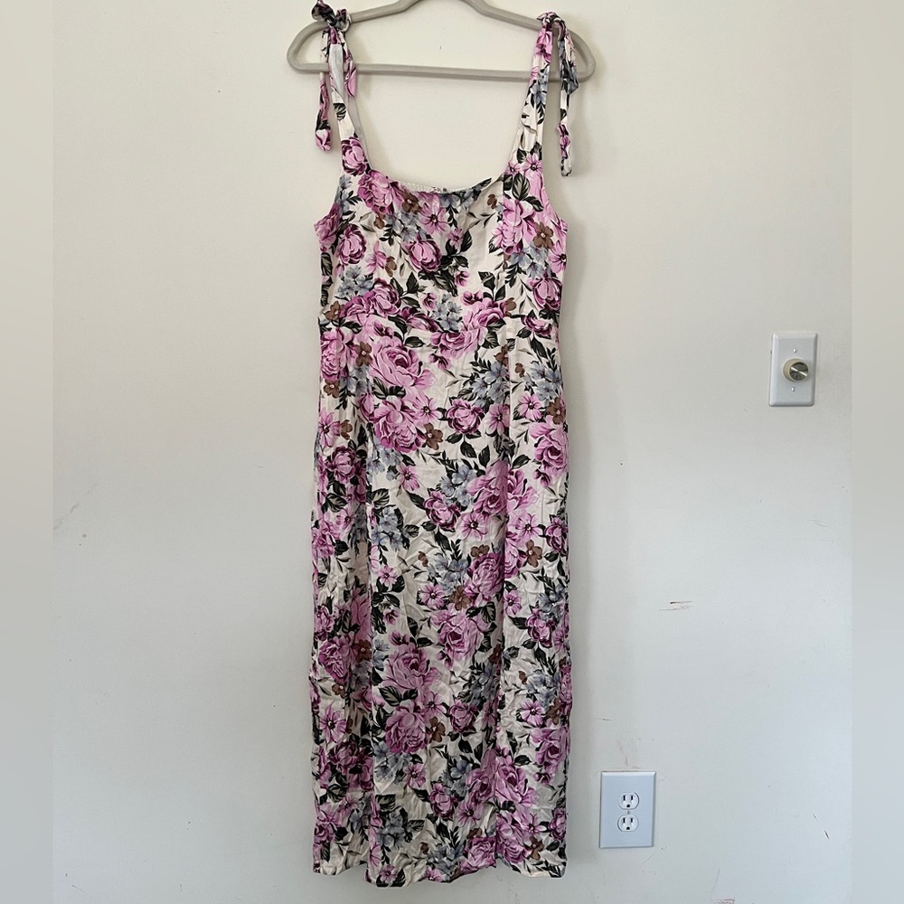 Floral midi dress